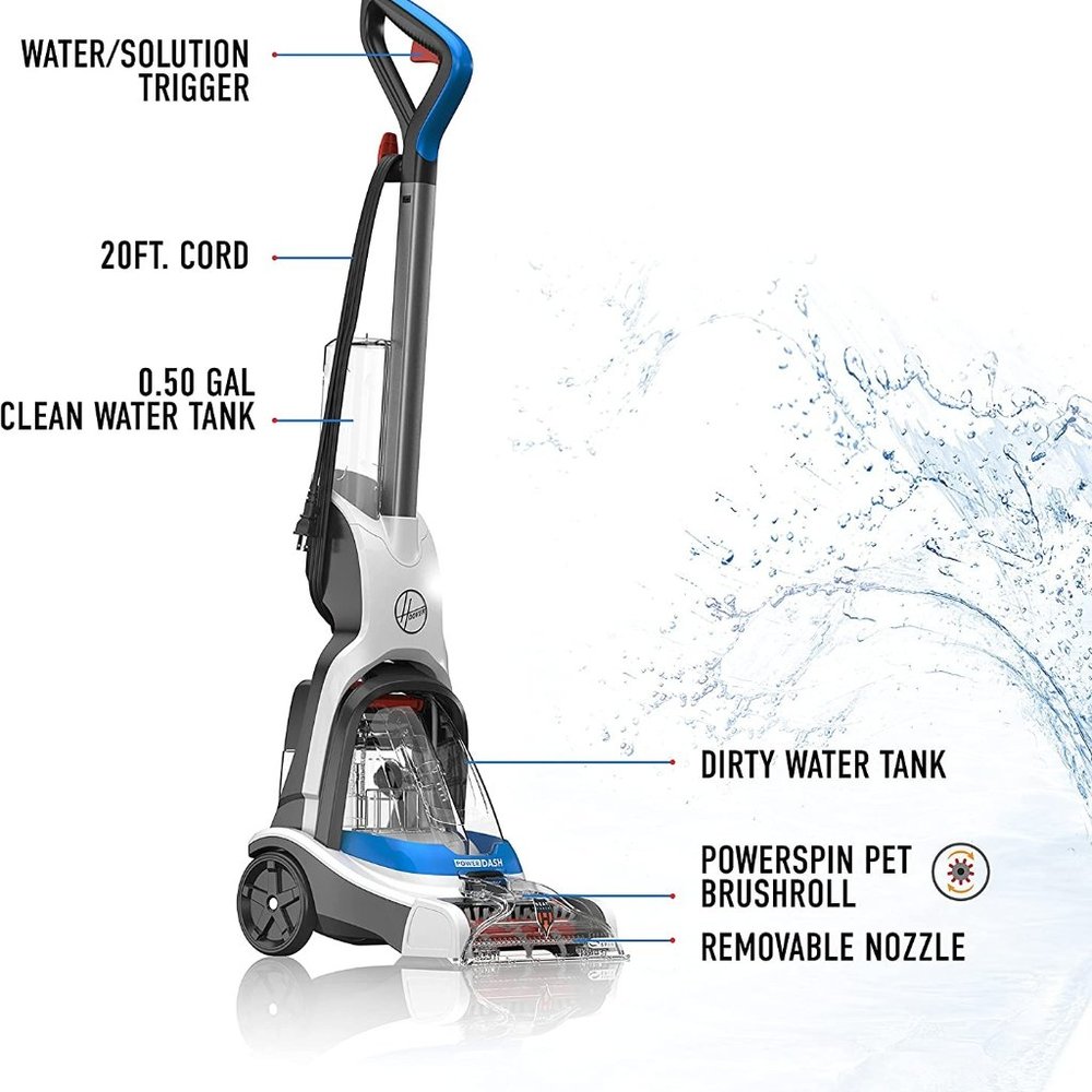 Hoover PowerDash Pet Compact Carpet Cleaner Machine